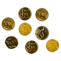 CHOCOLATE COINS - 100 gr