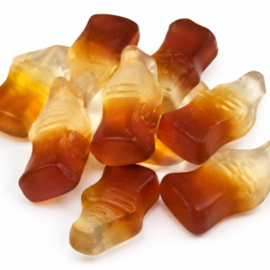 COLA BOTTLES, SUGAR FREE - 100 gr