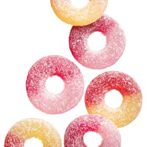 TUTTI FRUTTI RINGS - 100 gr